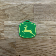 Брелок для ключів з логотипом John Deere 